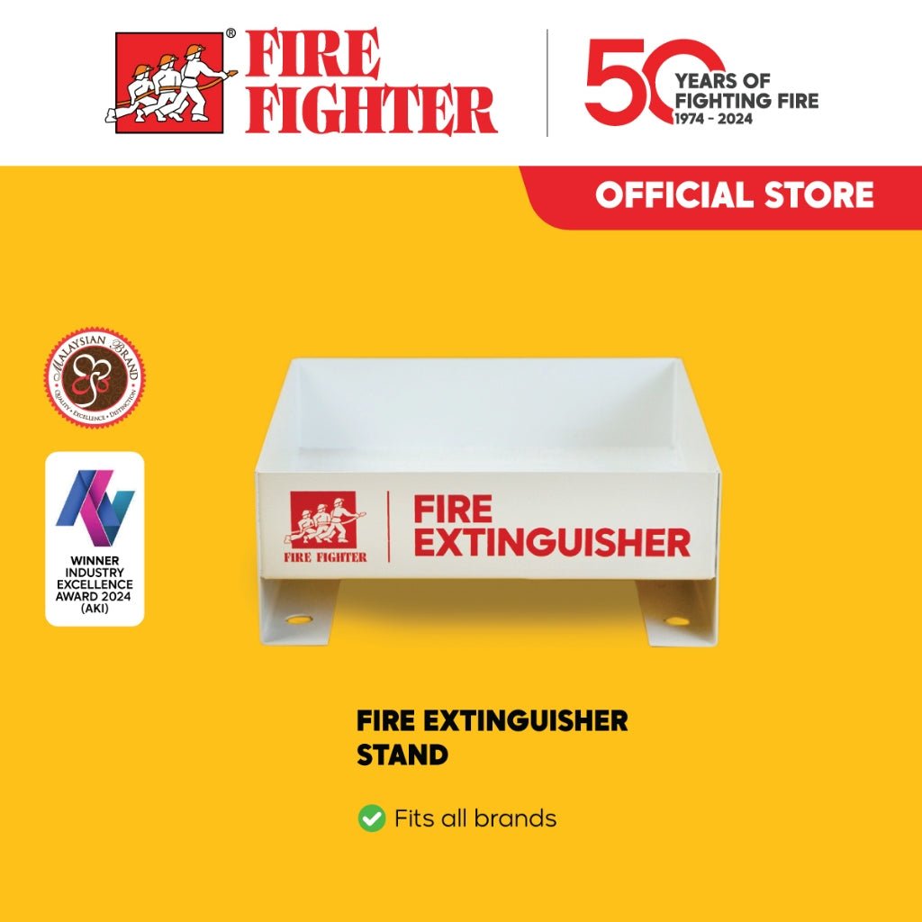 FF Extinguisher Stand (Fits all brands) Metal Box - Fire Fighter Industry