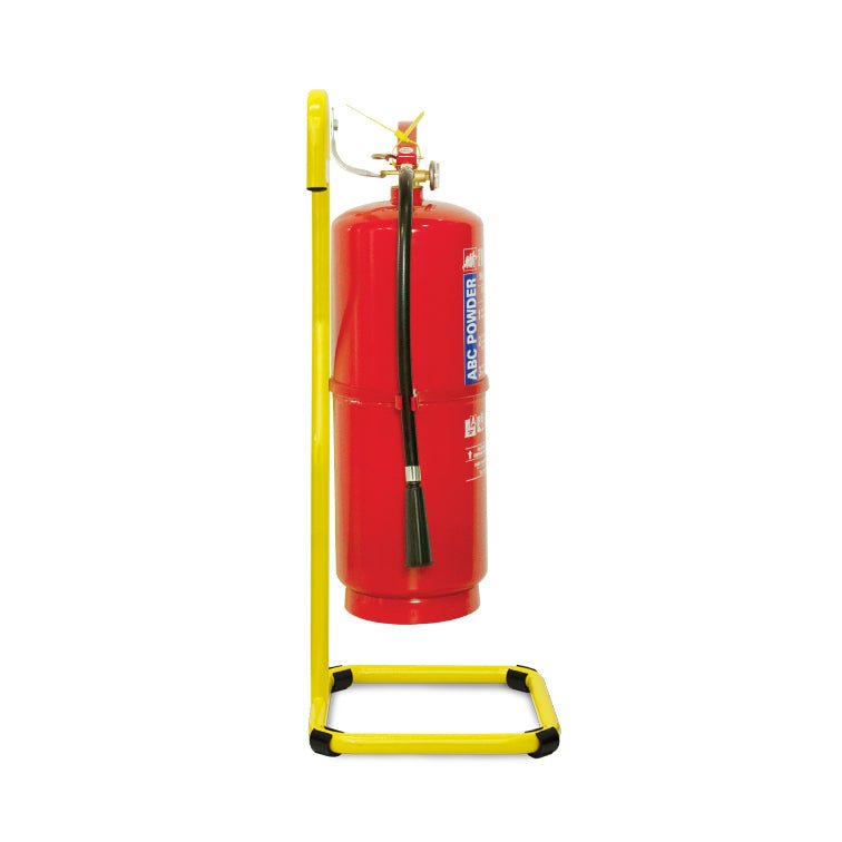 Fire Extinguisher Yellow Stand - Fire Fighter Industry