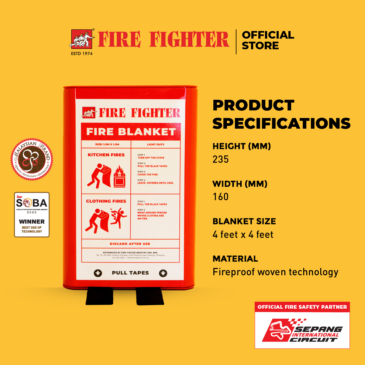 Home Protector Kit (RM255 value) - Fire Fighter Industry