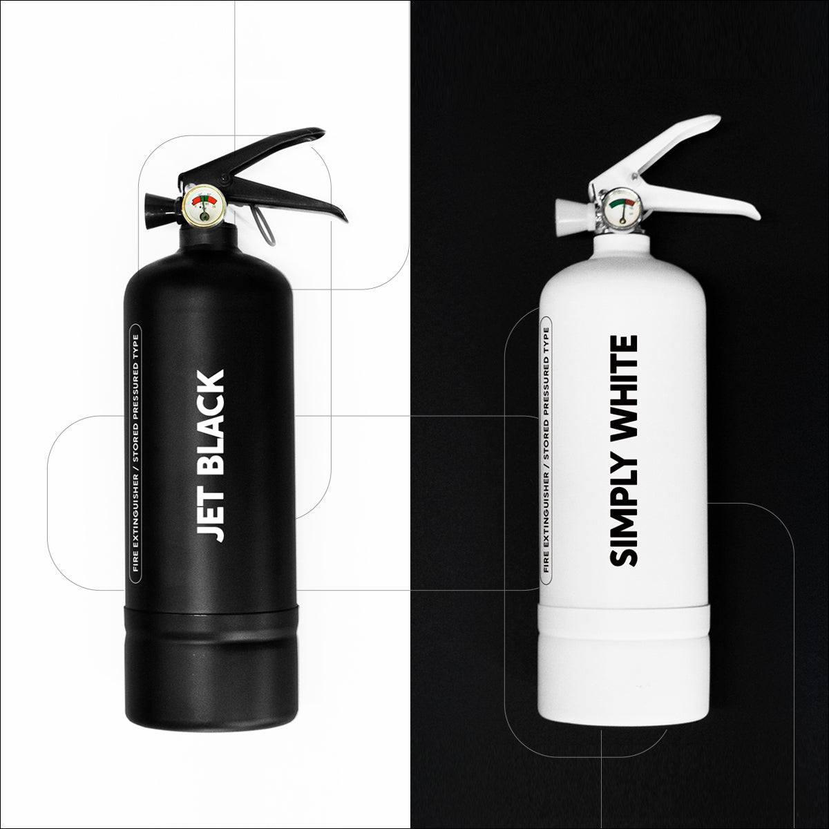 Personalised 1kg Fire Extinguisher - Fire Fighter Industry