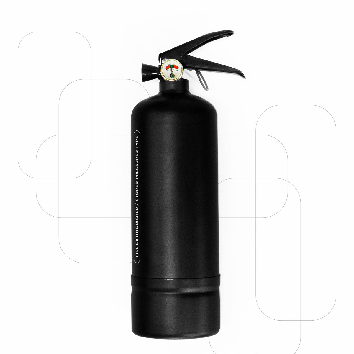 Personalised 1kg Fire Extinguisher - Fire Fighter Industry