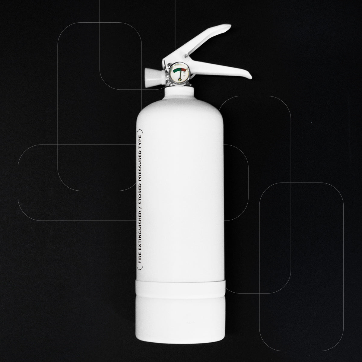 Personalised 1kg Fire Extinguisher - Fire Fighter Industry