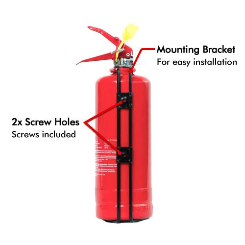 1KG ABC Dry Powder Fire Extinguisher (Pack of 2) - Fire Fighter Industry