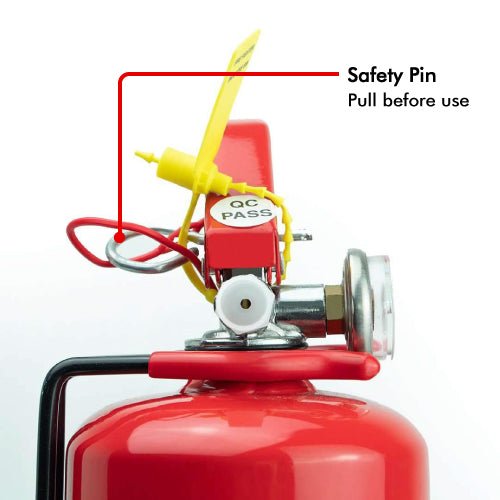 1KG ABC Dry Powder Fire Extinguisher (Pack of 2) - Fire Fighter Industry