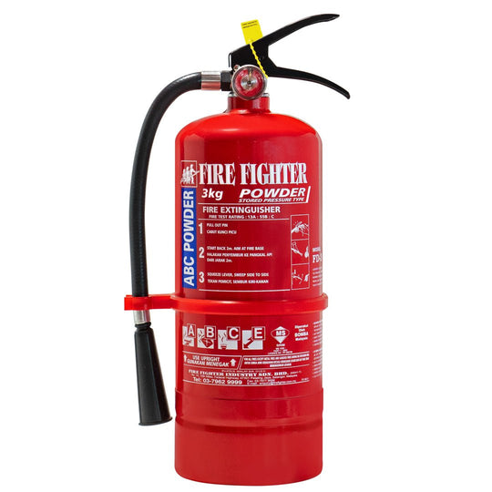 3KG ABC Dry Powder Fire Extinguisher - Fire Fighter Industry