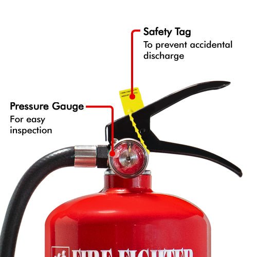 3KG ABC Dry Powder Fire Extinguisher - Fire Fighter Industry