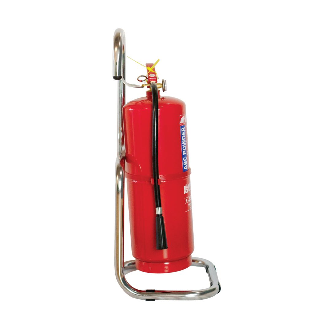 Chrome Fire Extinguisher Stand - Fire Fighter Industry