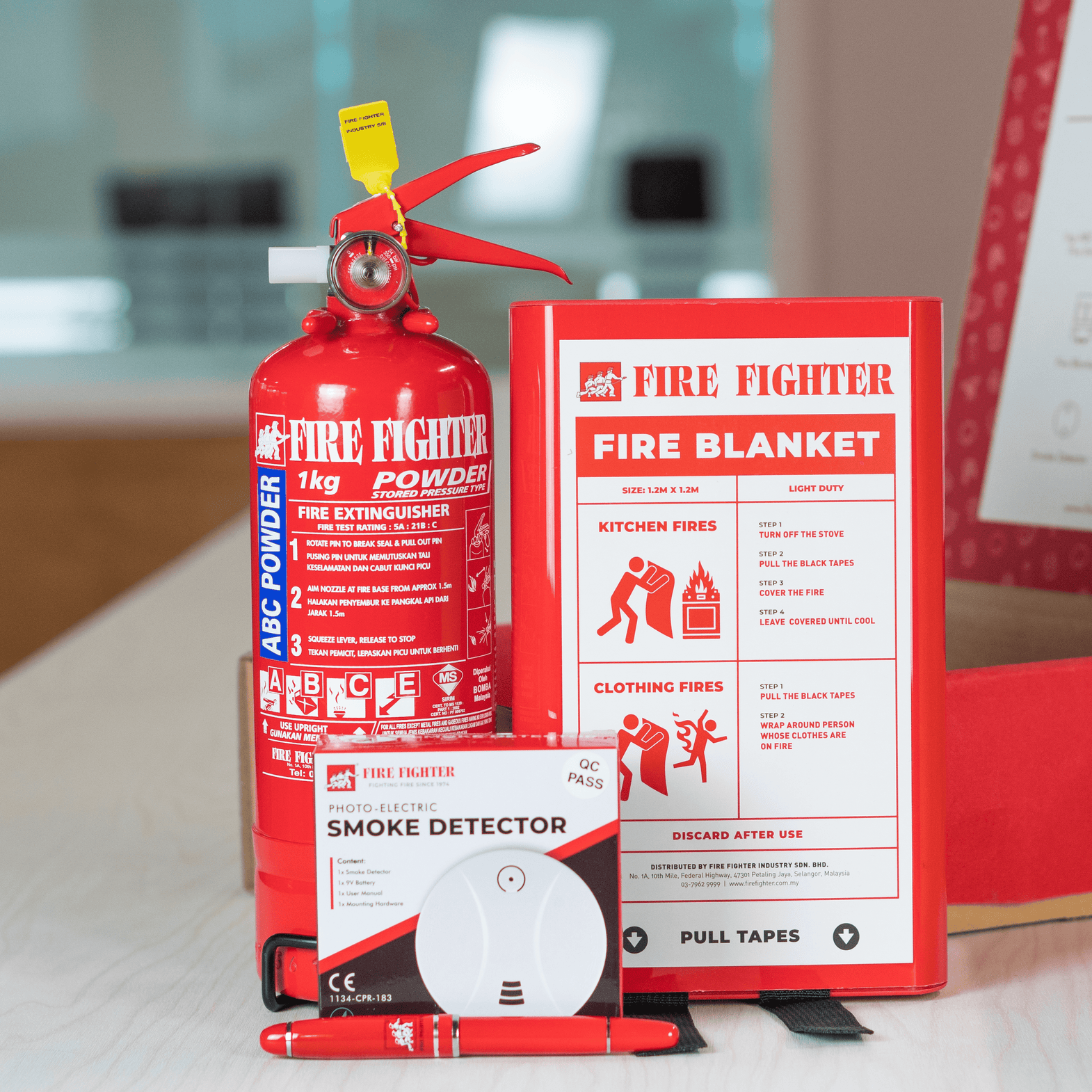 Fire Fighter Fireproof Gift Pack - Fire Fighter Industry