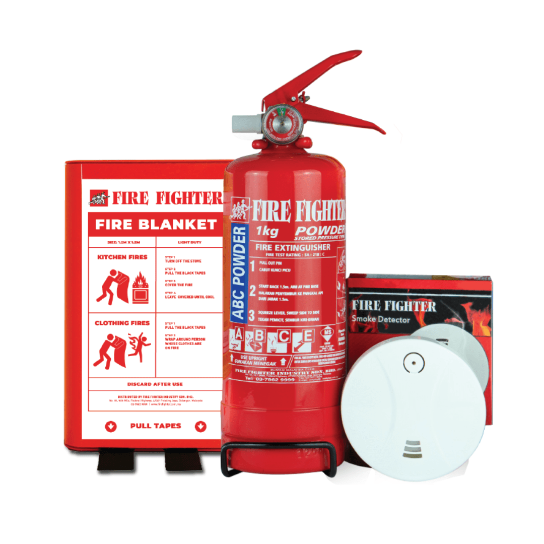 Home Protector Kit (RM255 value) - Fire Fighter Industry